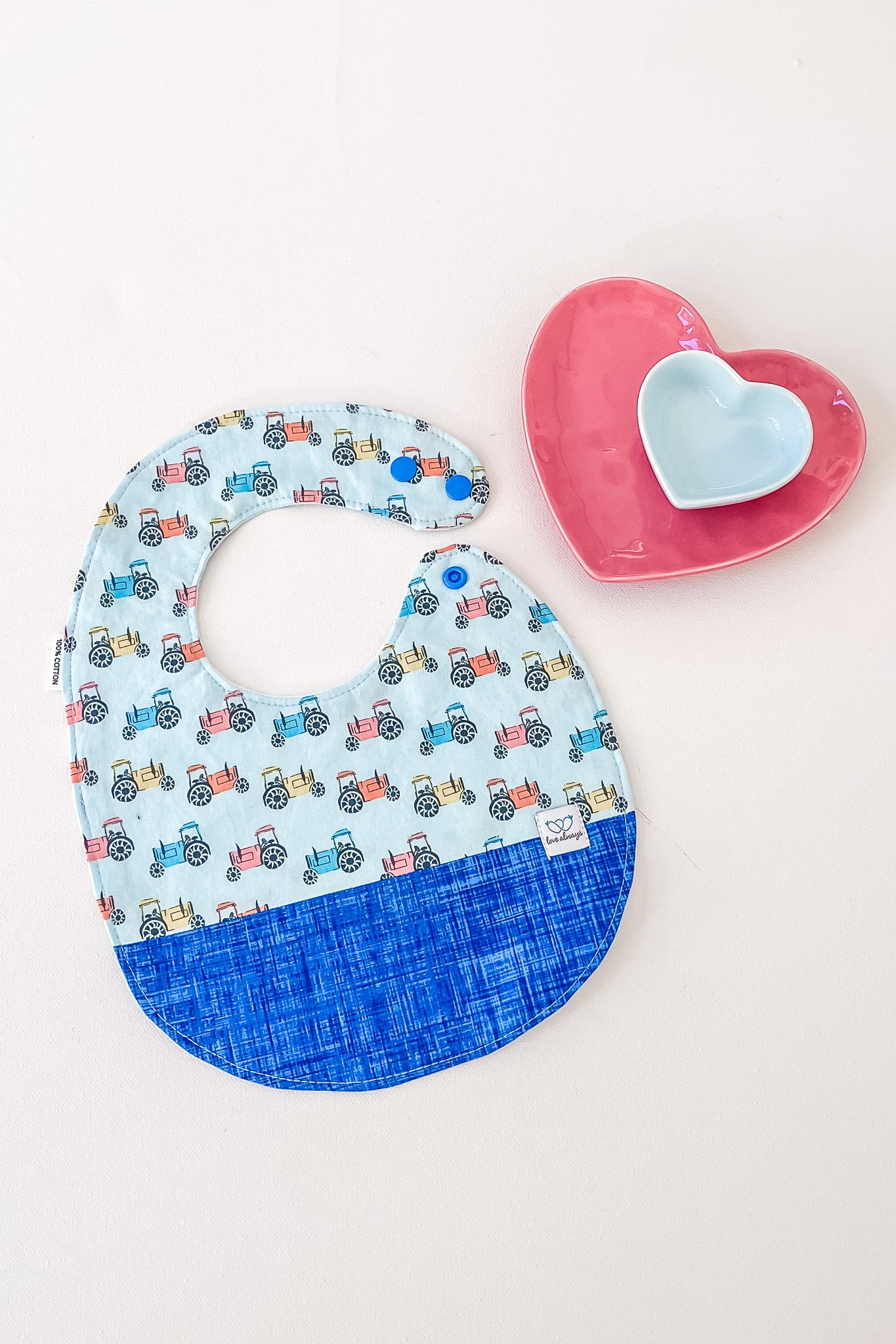Little Tractors Feeding Bib