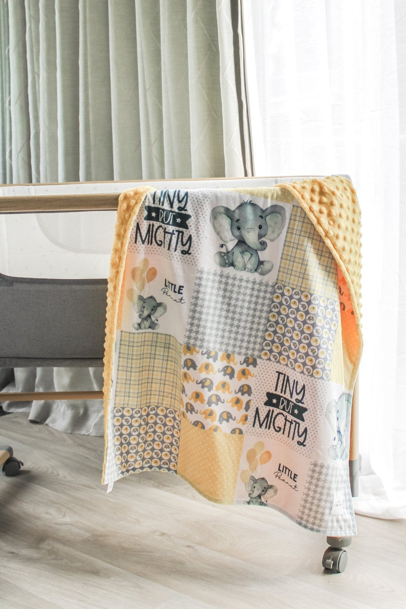 Little Peanut Yellow Premium Minky