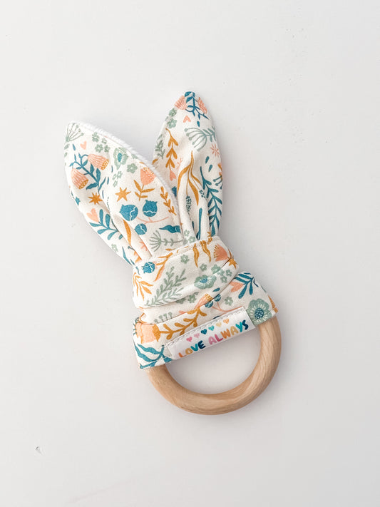 Wild Flowers Bunny Teether