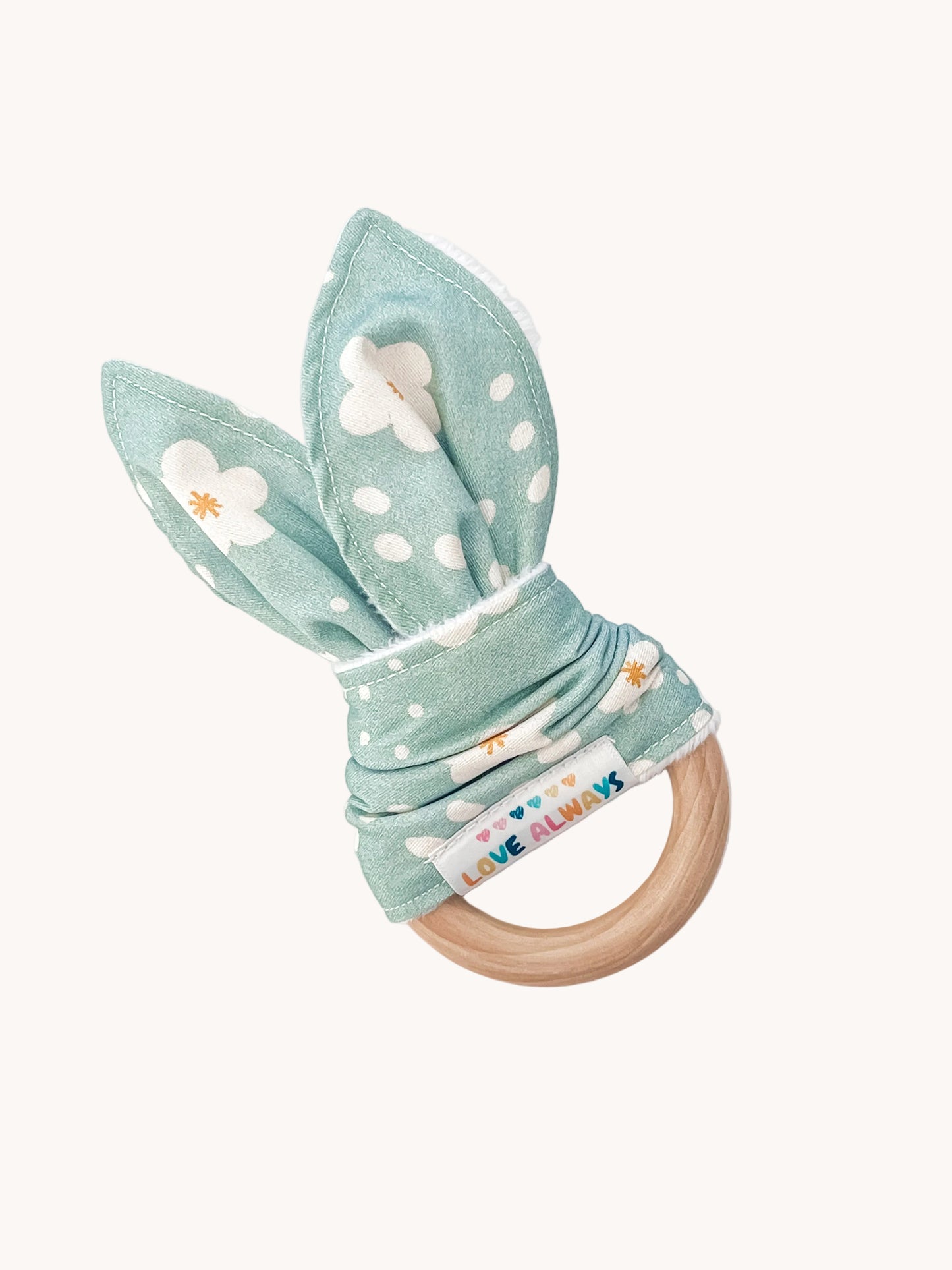 Floral Bunny Teether