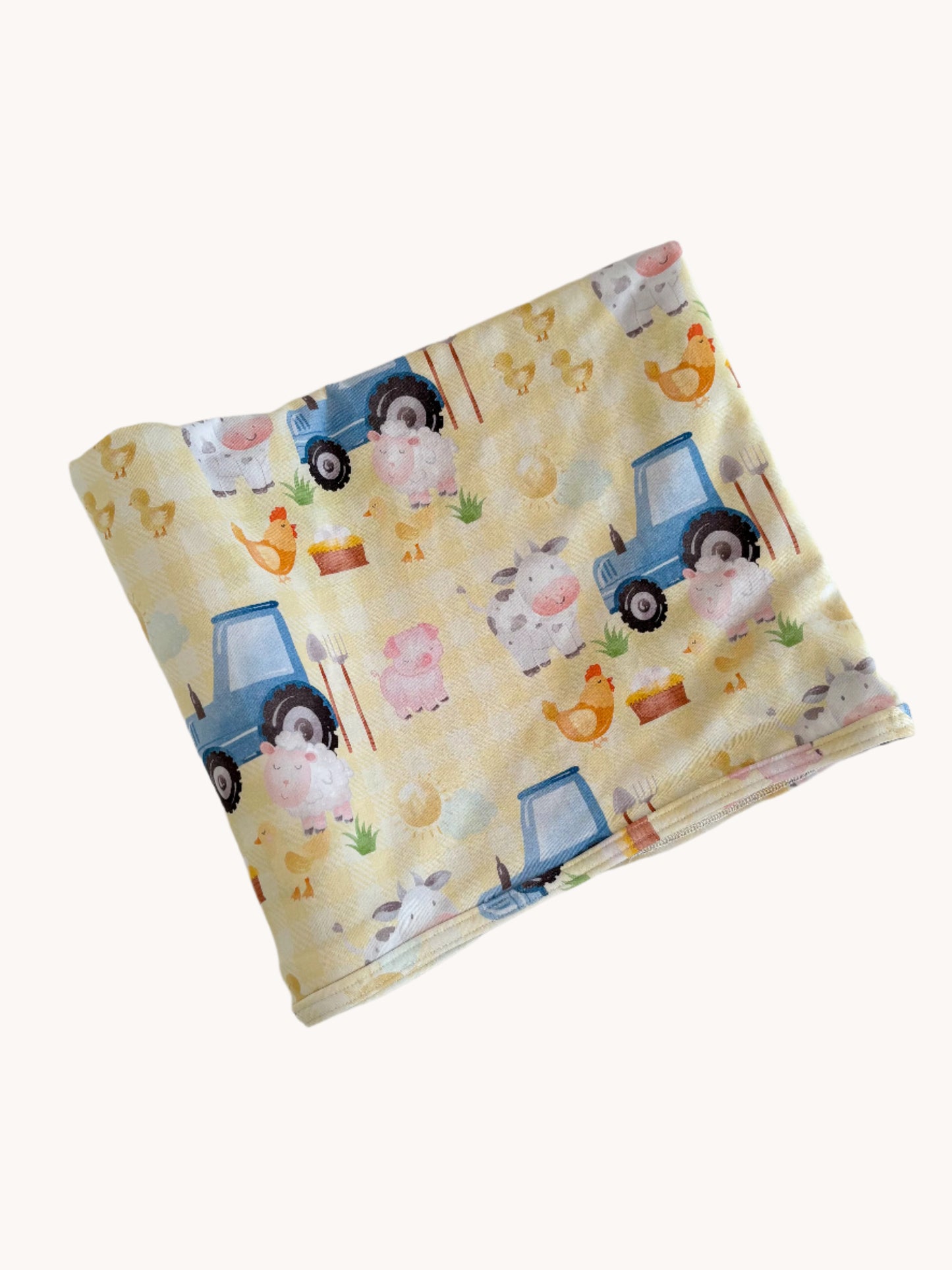Farmyard Yellow Knit Wrap