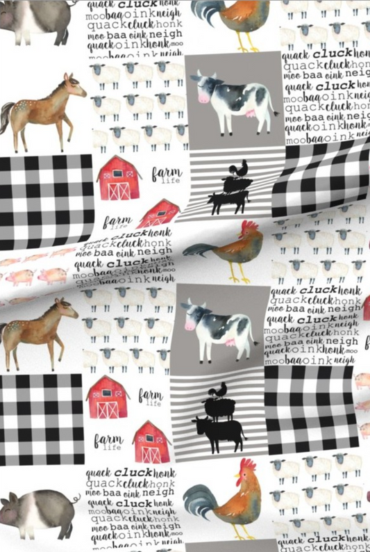 Barn Yard Premium Minky