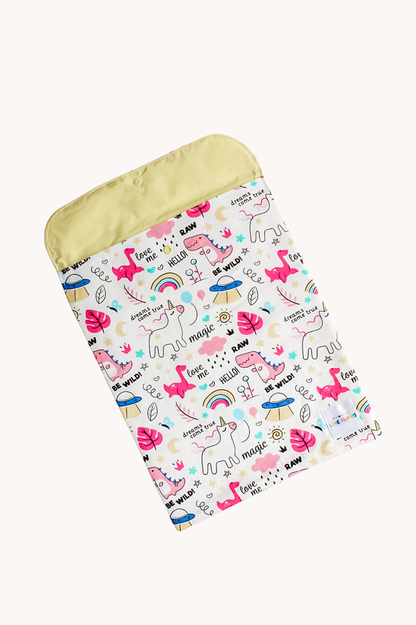 Unicorns and Dinosaurs Book Bag