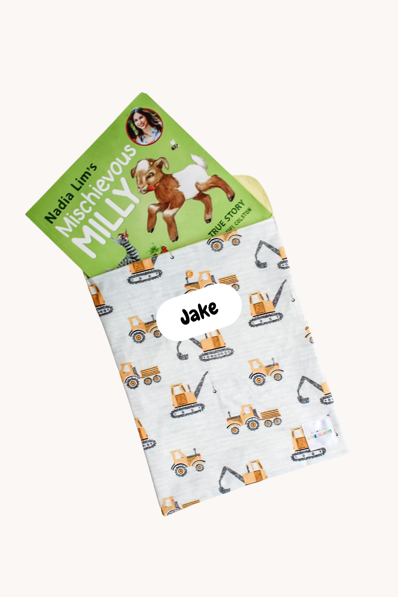 Construction Book Bag