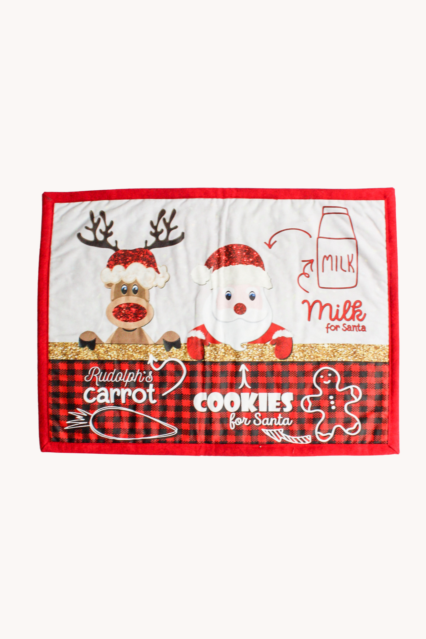 Santa Placemat - Cookie for Santa