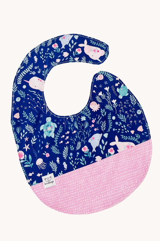 Underwater Animals Feeding Bib