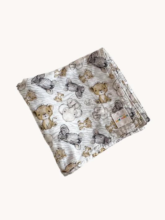 Little Safari Premium Muslin Wrap