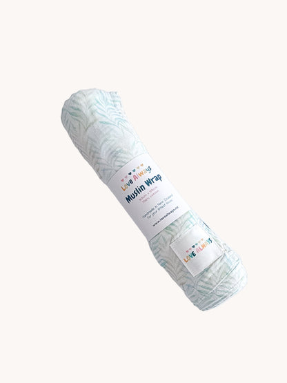 Fronds Premium Muslin Wrap