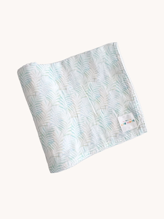 Fronds Premium Muslin Wrap