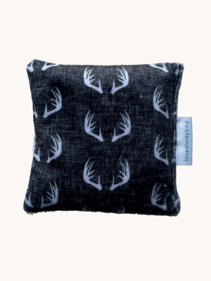 Small Deer Heads Pink Ouchie Bag