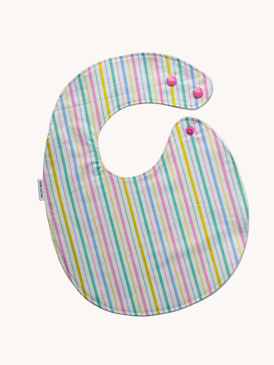 Easter Stripes Feeding Bib