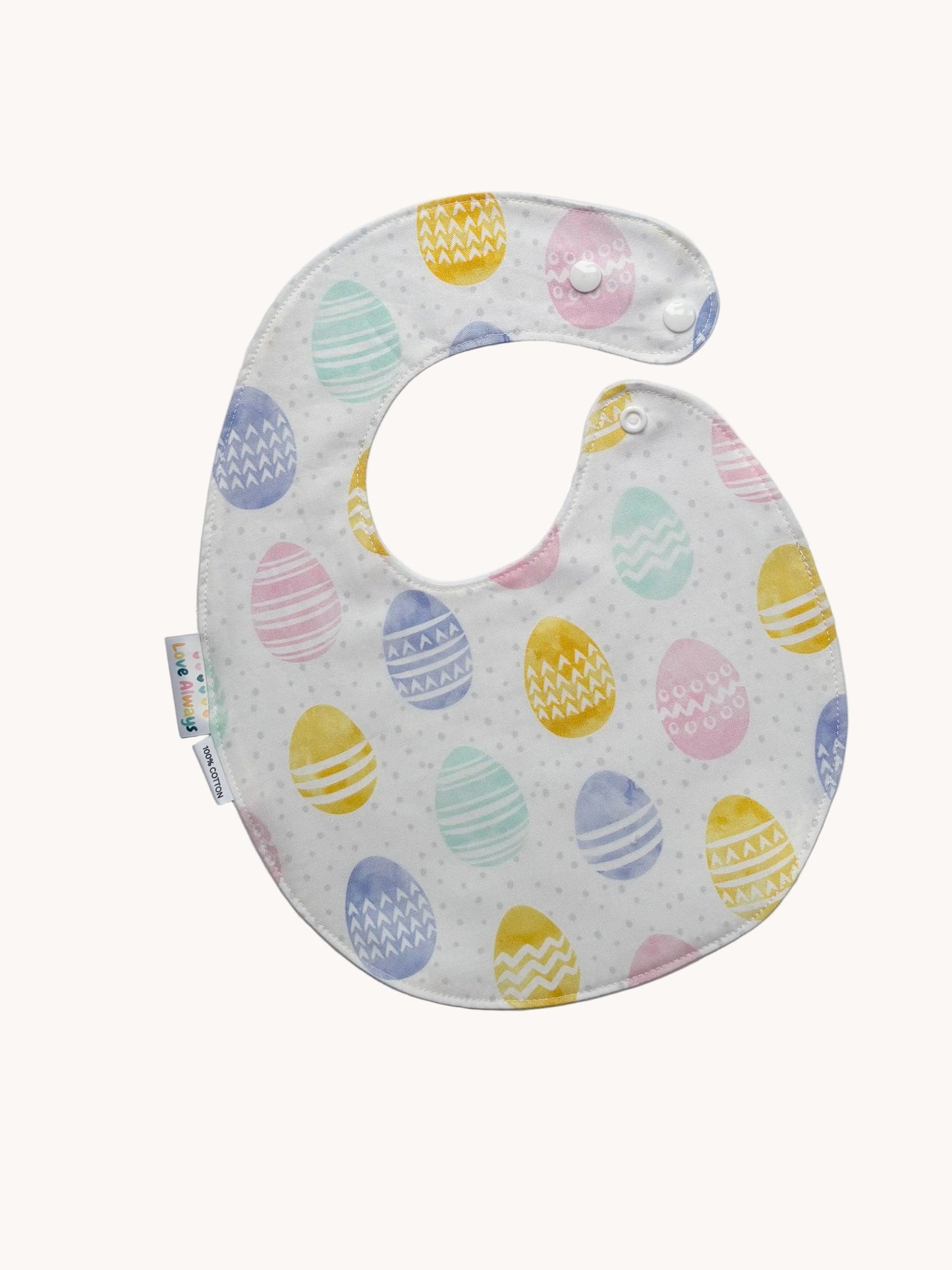 Pastel Eggs Feeding Bib