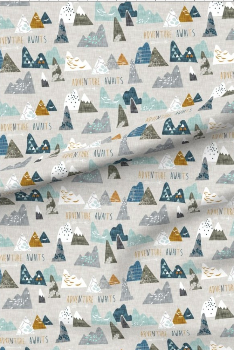 Adventure Awaits Premium Minky - Made to Order