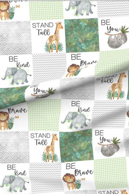 Be Brave, Be Kind Premium Minky - Made to Order