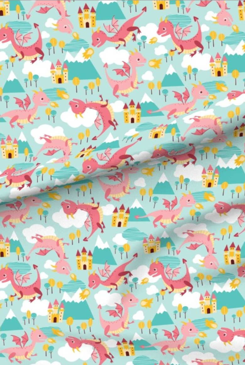 Baby Dragons Premium Minky