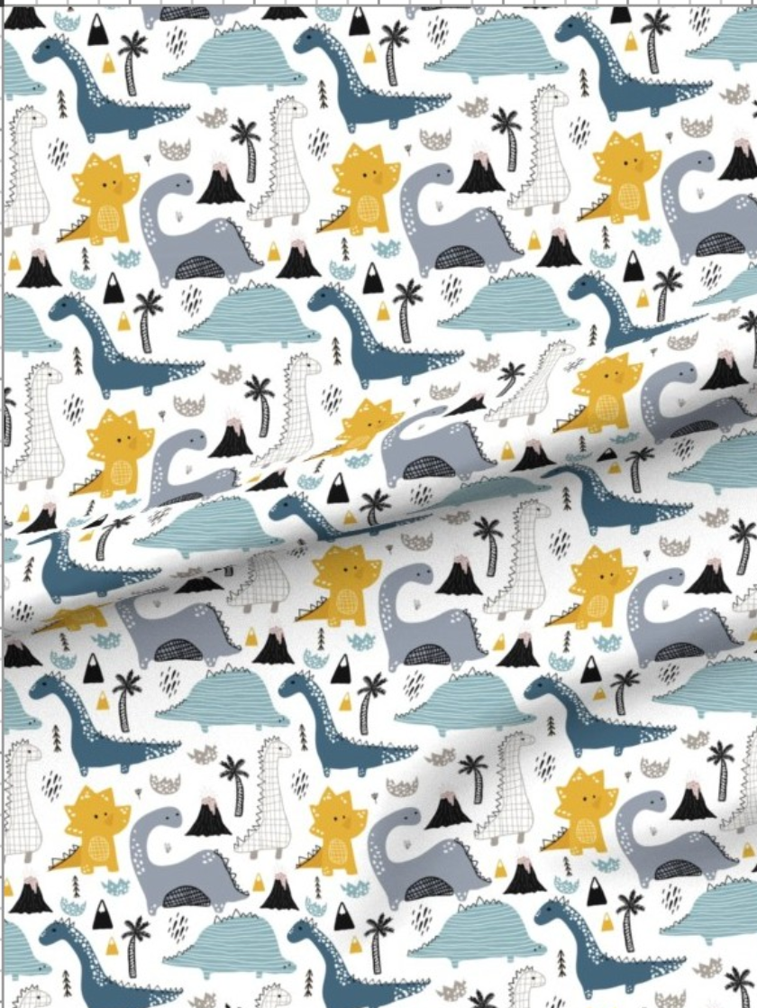 Dinosaur Toss Premium Minky