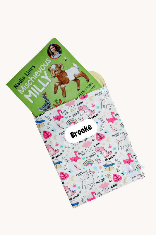 Unicorns and Dinosaurs Book Bag